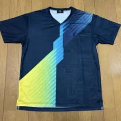 LUCENTテニスウェア Vネック ネイビー
