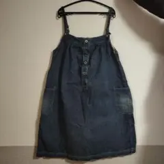 デニムサロペット サイズ2