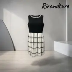 新品Rirandture ノースリーブワンピース チェック柄のサムネイル
