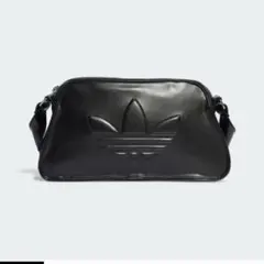 adidas ポリウレタン エンボス トレフォイル ショルダーバッグのサムネイル