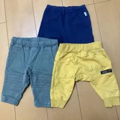 H&Mベビー スリムフィットパンツ 他2点 70cm