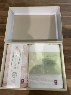 今治タオル　ギフト　さくらいろは　フェイスタオル
