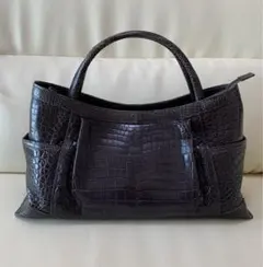 ☆【希少】クロコダイル　ハンドバッグ　ショルダーバッグ　2way