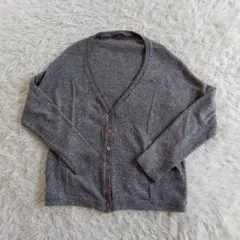 NATURAL VINTAGE Vネックカーディガン　長袖カーディガンのサムネイル