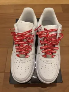 【新品未使用】Supreme NIKE Air Force 1 白 25.5cm