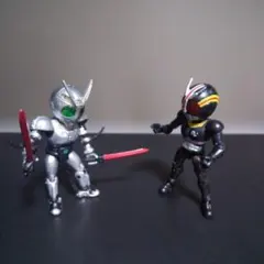 可動式 仮面ライダー フィギュア 2体セット