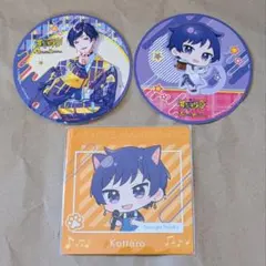 すたぽら こったろ コースター 3点セット (スイパラ、まねきねこ)