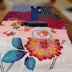 生地 はぎれセット 多様なデザイン昭和のハギレ