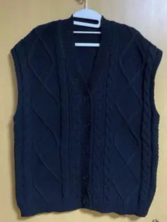 【新品】ニットベスト 重ね着 レイヤード【タグ付き】