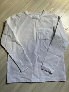 THE NORTH FACE ポケット長袖Tシャツ ホワイト M