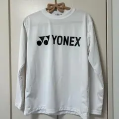 YONEX ホワイト 長袖Tシャツ S