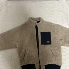 NEWERA フリースジャケット ベージュ