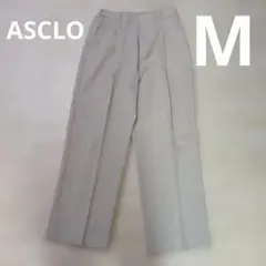 【ASCLO】FLEUR タックワイドパンツ スラックス M