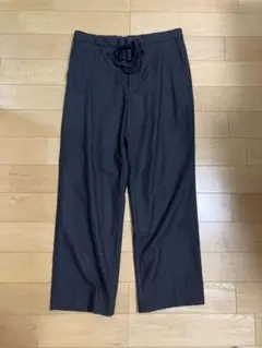 AURALEE WOOL FULLING FLANNEL SLACKS