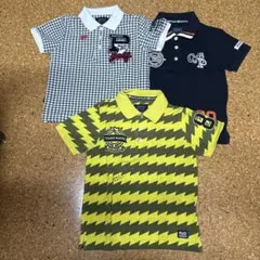 パーリーゲイツ キッズ ジュニア ゴルフウェア 110 120 ポロシャツ 半袖