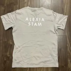 ALEXIA STAM Front Logo Tee White - メルカリ