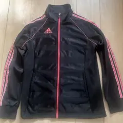 adidas ブラック ジャージ レディースM