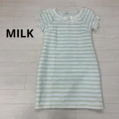 MILK　ミルク ワンピース ボーダーのサムネイル