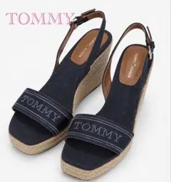 TOMMY HILFIGER エスパドリーユ ウェッジサンダルのサムネイル
