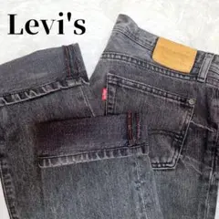 日本製 00s Levi's ブラックデニム 31 ゴールド 革パッチ Y2K
