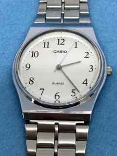 G18）カシオ(*'▽')CASIO ・MQ-336電池交換シルバーメンズ腕時計のサムネイル