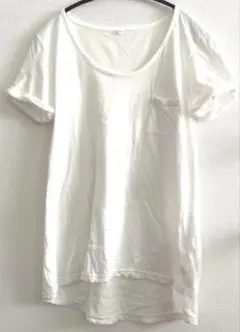 無印良品 綿100% Tシャツ カットソー M MUJI 良品計画 トップス