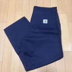 carhartt wip チノパン　ネイビー　simple pant