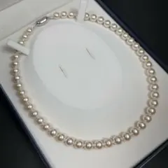 ジュエリーツツミ アコヤ真珠 本真珠 パールネックレス パール7mm−7.5 