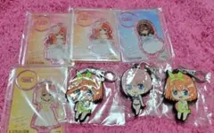 五等分の花嫁 ミニアクスタ ラバキーセット