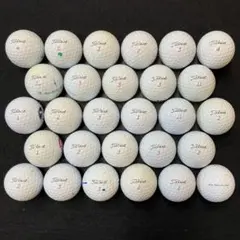 タイトリスト 2023年モデル統一】Pro V1x ロストボール 24球セット