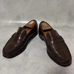 REGAL コインローファー 茶系 約25cm相当 クラックあり 本革