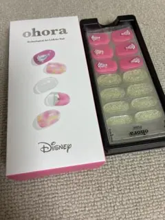 ohora ネイルシール　ディズニー　オーロラ姫コラボ