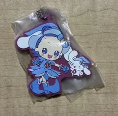 おジャ魔女どれみ　サンリオ　ラバーマスコット　あいこ＆シナモロール