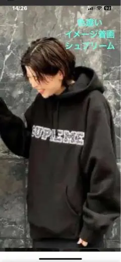 supreme The Most Hooded Sweatshirt 川口春奈 Supreme - 川口春奈着用 Supreme The Most Hoodedの通販 by トム