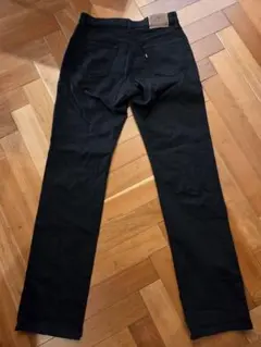 EDWIN 403 ブラックストレートデニム ソフトフレックス W29