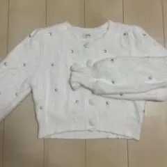 everyn長袖白セーター