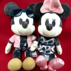 ミッキー＆ミニー デココレ スイムウェアBIGぬいぐるみ