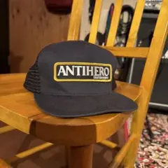 ANTI HERO メッシュCAP ブラック ワッペン