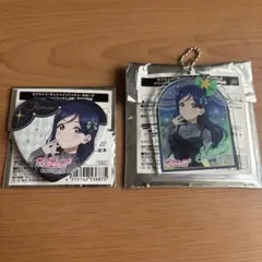 ラブライブ サンシャイン 松浦果南 ドンキ 缶バッジ アクキー