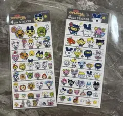 たまごっちのプチプチおみせっちしりーず　4サイズステッカー　２枚セット