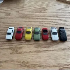 ミニチュアミニカーセット 7台 カラー豊富