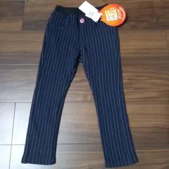 ネイビー ストライプ 長ズボン 110cm