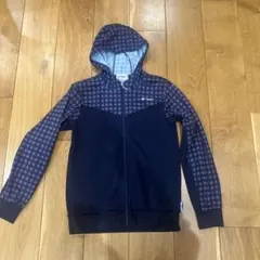 YONEX フード付きジャージ Mサイズ ネイビー
