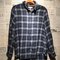 niko and ニコアンド チェックシャツ 長袖シャツ ネルシャツ 3