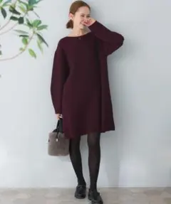 【アーバンリサーチロッソ】片畦ミニワンピース