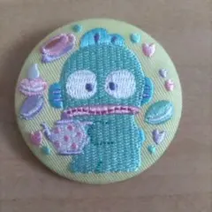 サンリオ ハンギョドン 刺繍缶バッジ