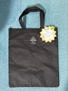 推し活トートバッグ　ライブバッグ　うちわバッグ　A4収納　ポスター収納　黒