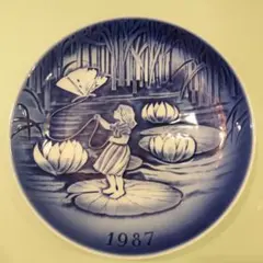 DÉSIRÉE デンマーク 1987年 イヤープレート 親指姫