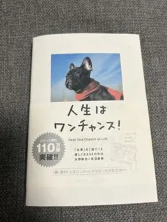 人生はワンチャンス！ 水野敬也 長沼直樹 自己啓発 犬 写真集 名言