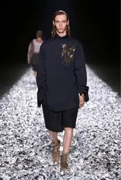 新品未使用 22SS DRIES VAN NOTEN ドローコードショーツ 48 2025年最新】DRIES VAN NOTEN メンズ ショートパンツ・ハーフ